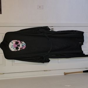 Torrid Skull Full Length Robe